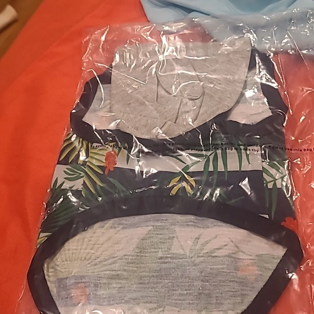 ❤️10/$13 New vibrantlife tropical salty dog hoodie shirt